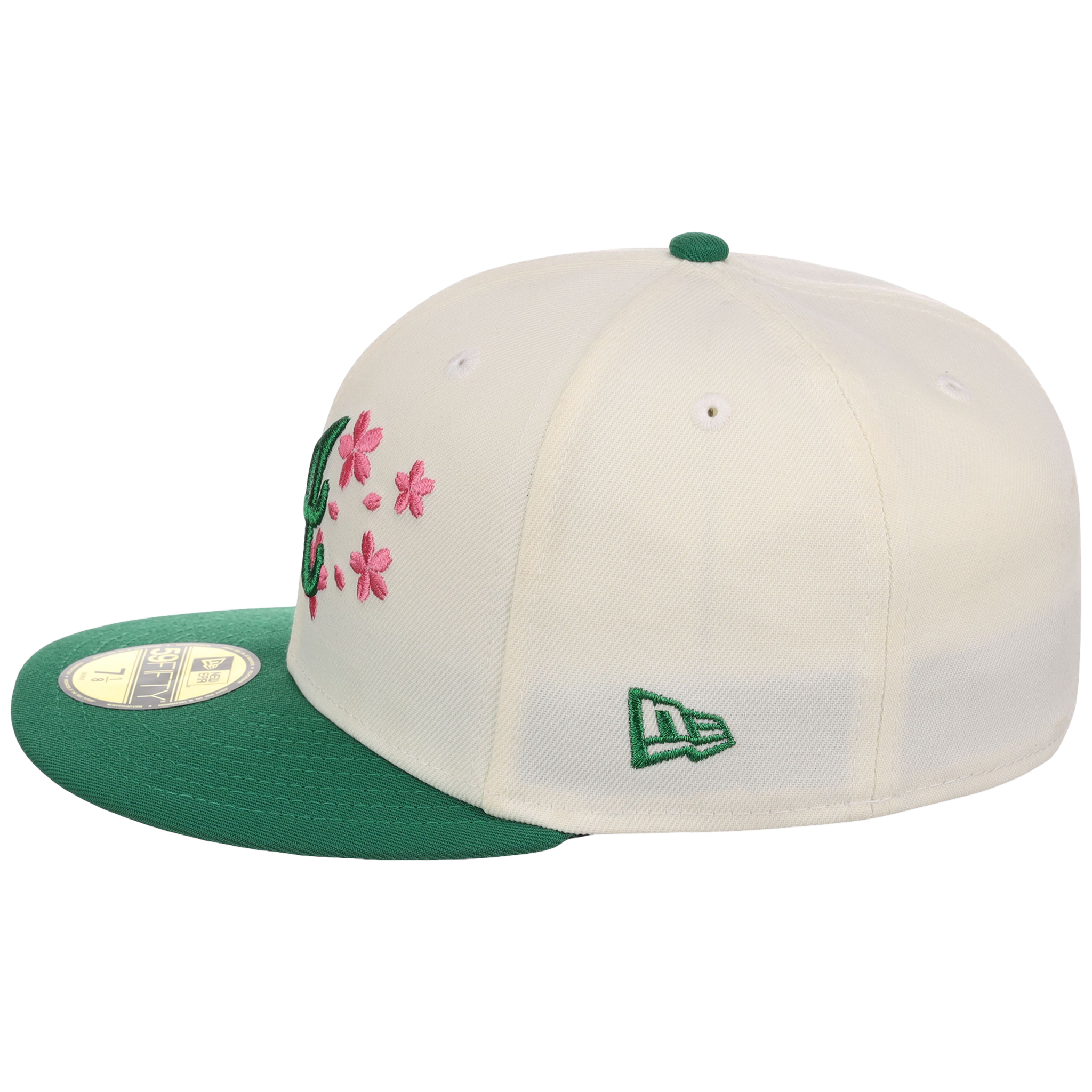Atlanta Braves MLB Augusta Bloom New Era 59FIFTY - Chrome