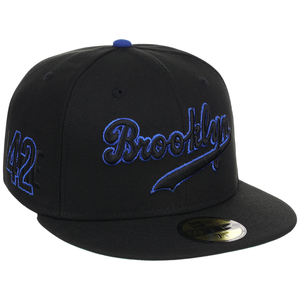 Brooklyn Dodgers 42 Legacy Pack New Era 59FIFTY - Black/Black