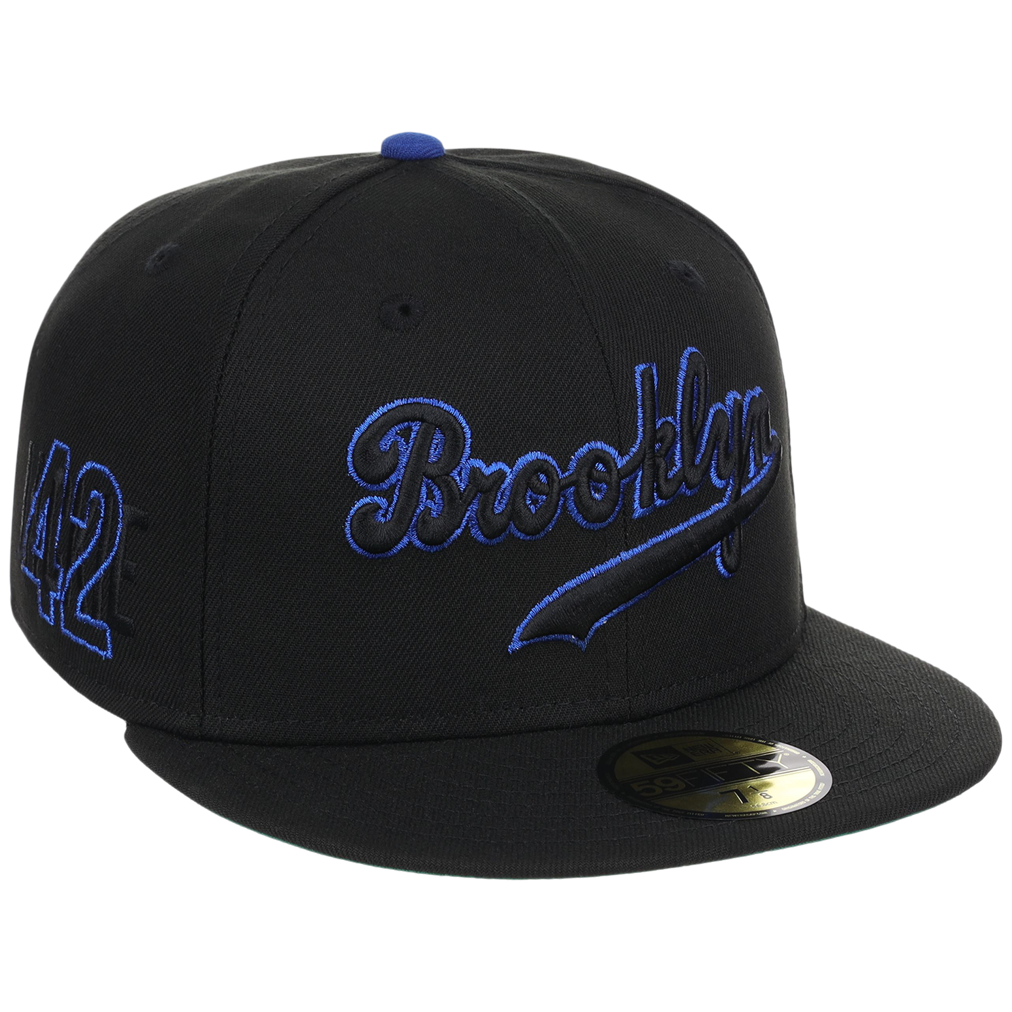 Brooklyn Dodgers 42 Legacy Pack New Era 59FIFTY - Black/Black