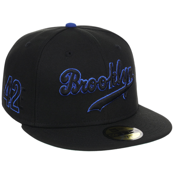 Brooklyn Dodgers 42 Legacy Pack New Era 59FIFTY - Black/Black