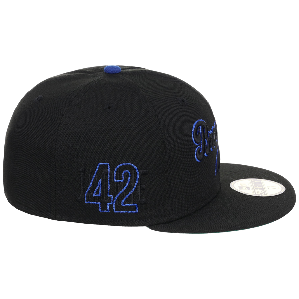 Brooklyn Dodgers 42 Legacy Pack New Era 59FIFTY - Black/Black