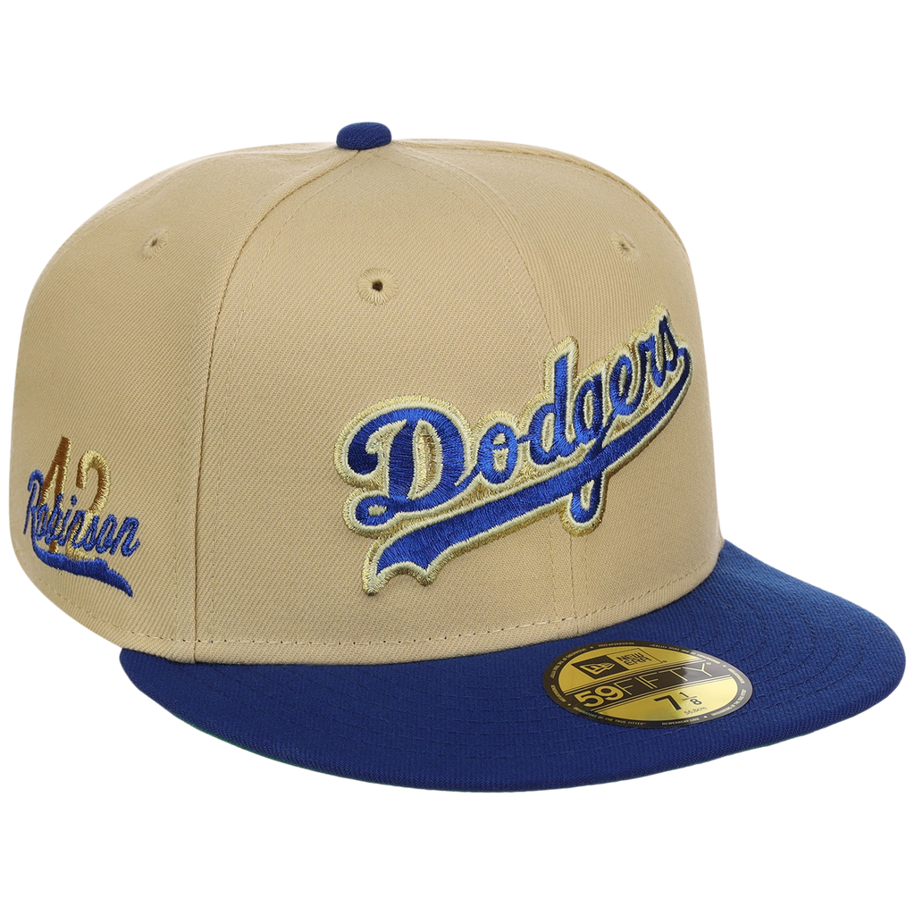 Los Angeles Dodgers 42 Legacy Pack New Era 59FIFTY - Vegas Gold/Royal
