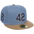 Brooklyn Dodgers 42 Legacy Pack New Era 59FIFTY - Light Blue/Khaki
