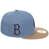 Brooklyn Dodgers 42 Legacy Pack New Era 59FIFTY - Light Blue/Khaki