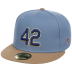 Brooklyn Dodgers 42 Legacy Pack New Era 59FIFTY - Light Blue/Khaki
