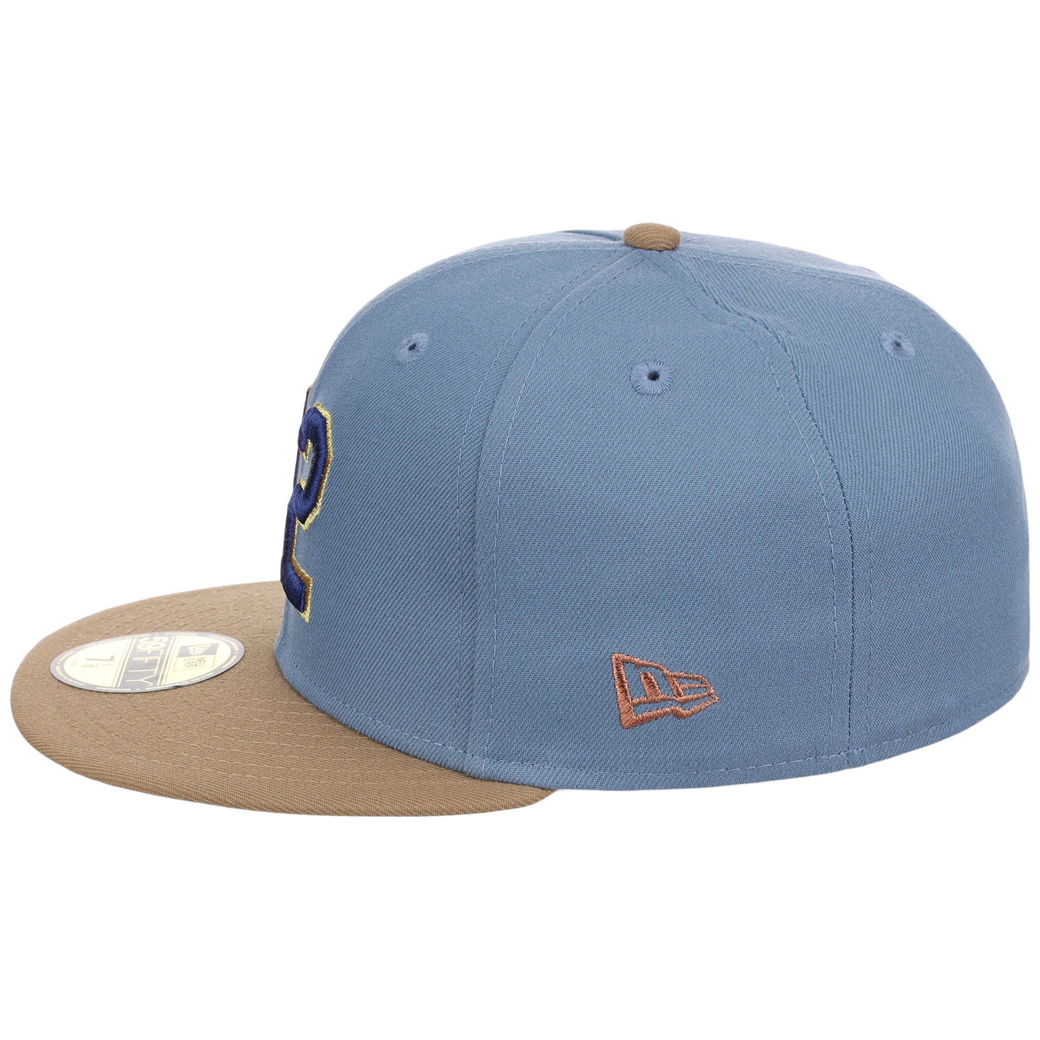 Brooklyn Dodgers 42 Legacy Pack New Era 59FIFTY - Light Blue/Khaki