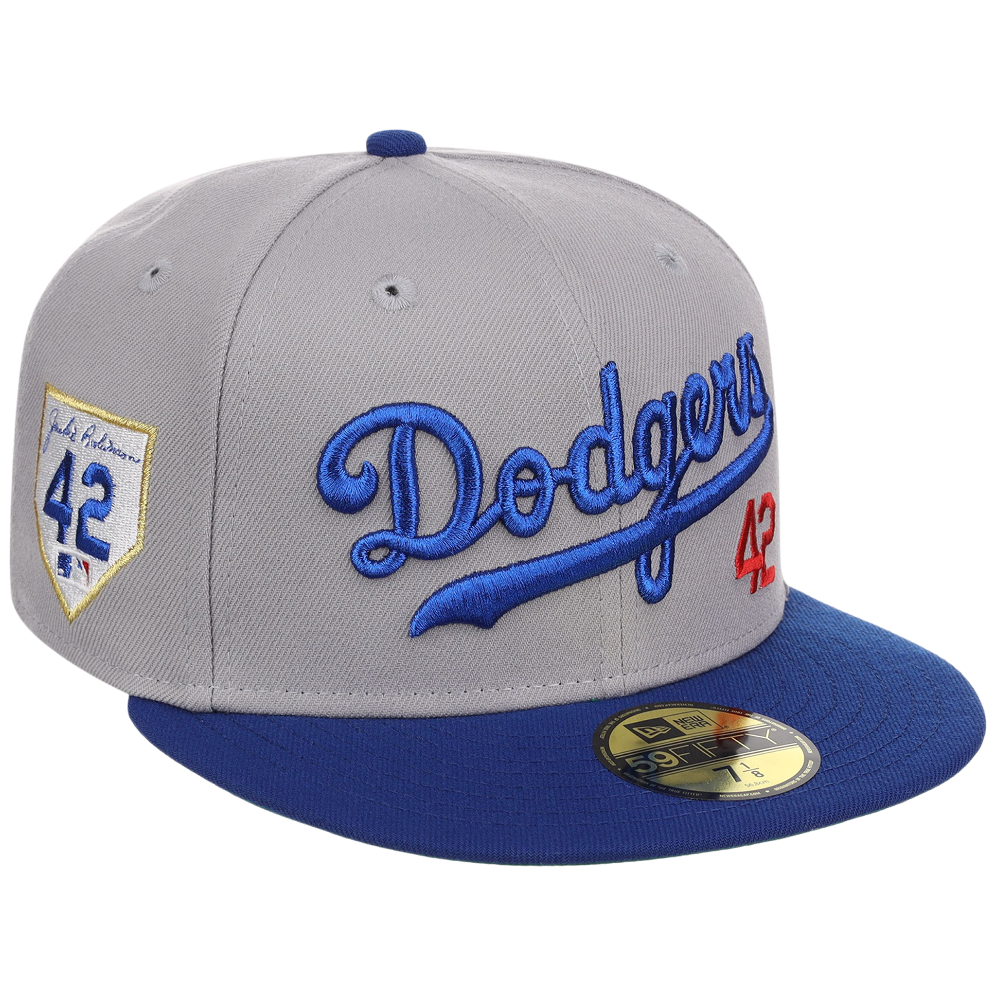 Brooklyn Dodgers 42 Legacy Pack New Era 59FIFTY - Gray/Royal
