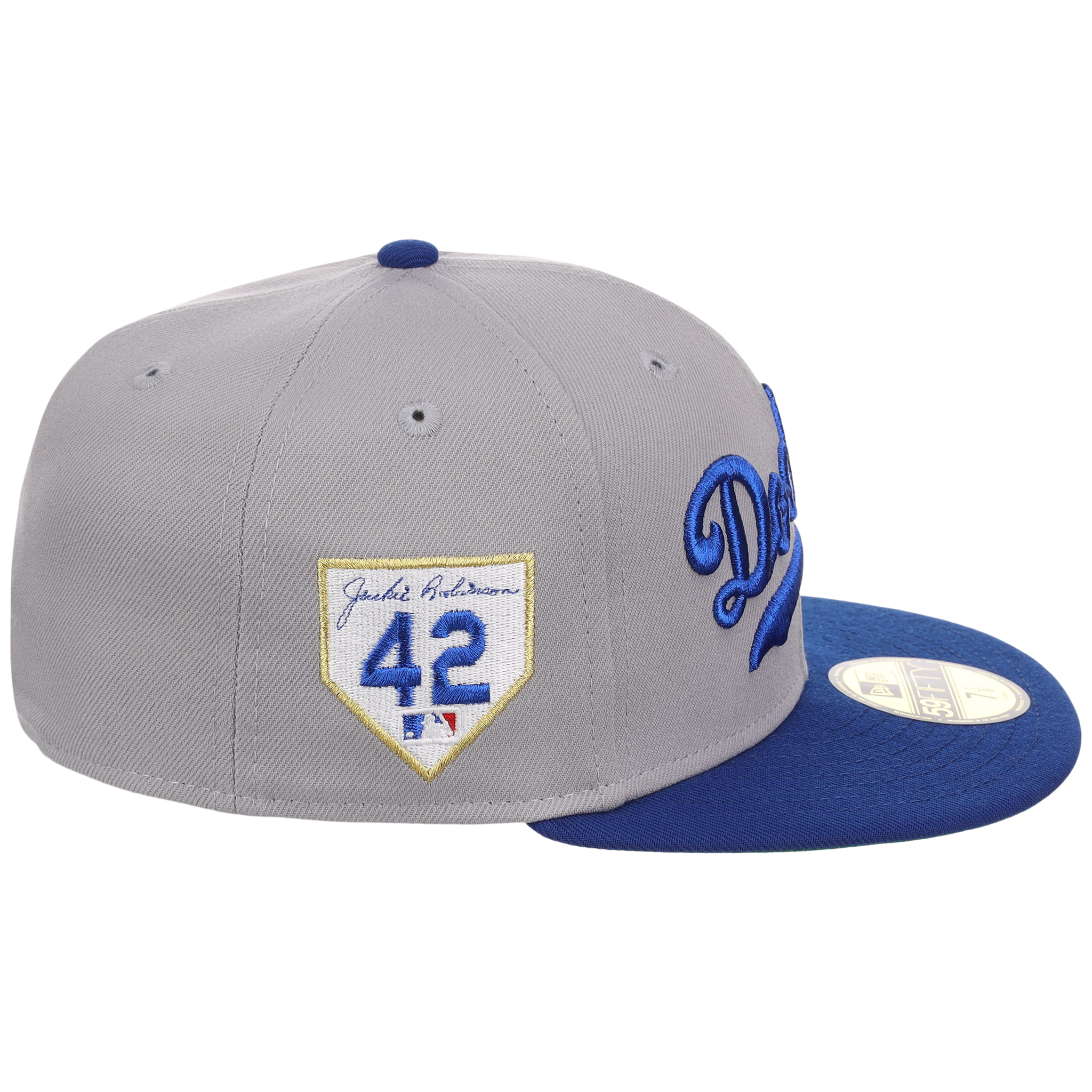 Brooklyn Dodgers 42 Legacy Pack New Era 59FIFTY - Gray/Royal