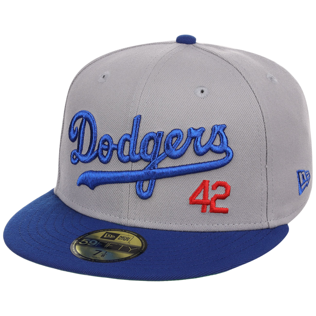 Brooklyn Dodgers 42 Legacy Pack New Era 59FIFTY - Gray/Royal