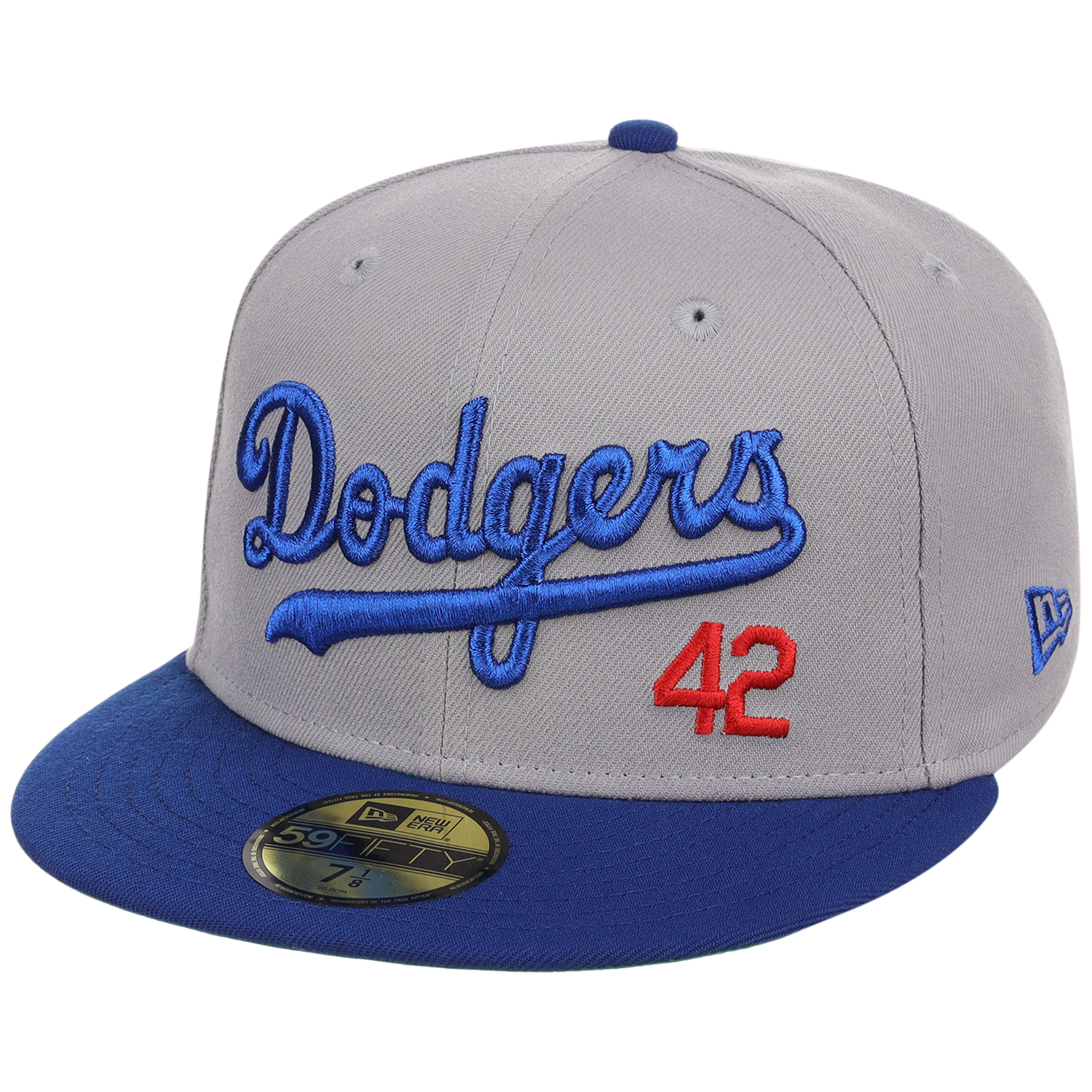 Brooklyn Dodgers 42 Legacy Pack New Era 59FIFTY - Gray/Royal