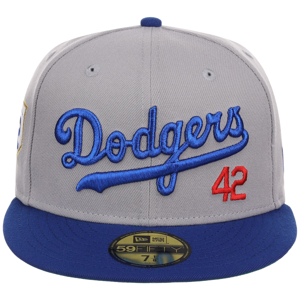 Brooklyn Dodgers 42 Legacy Pack New Era 59FIFTY - Gray/Royal