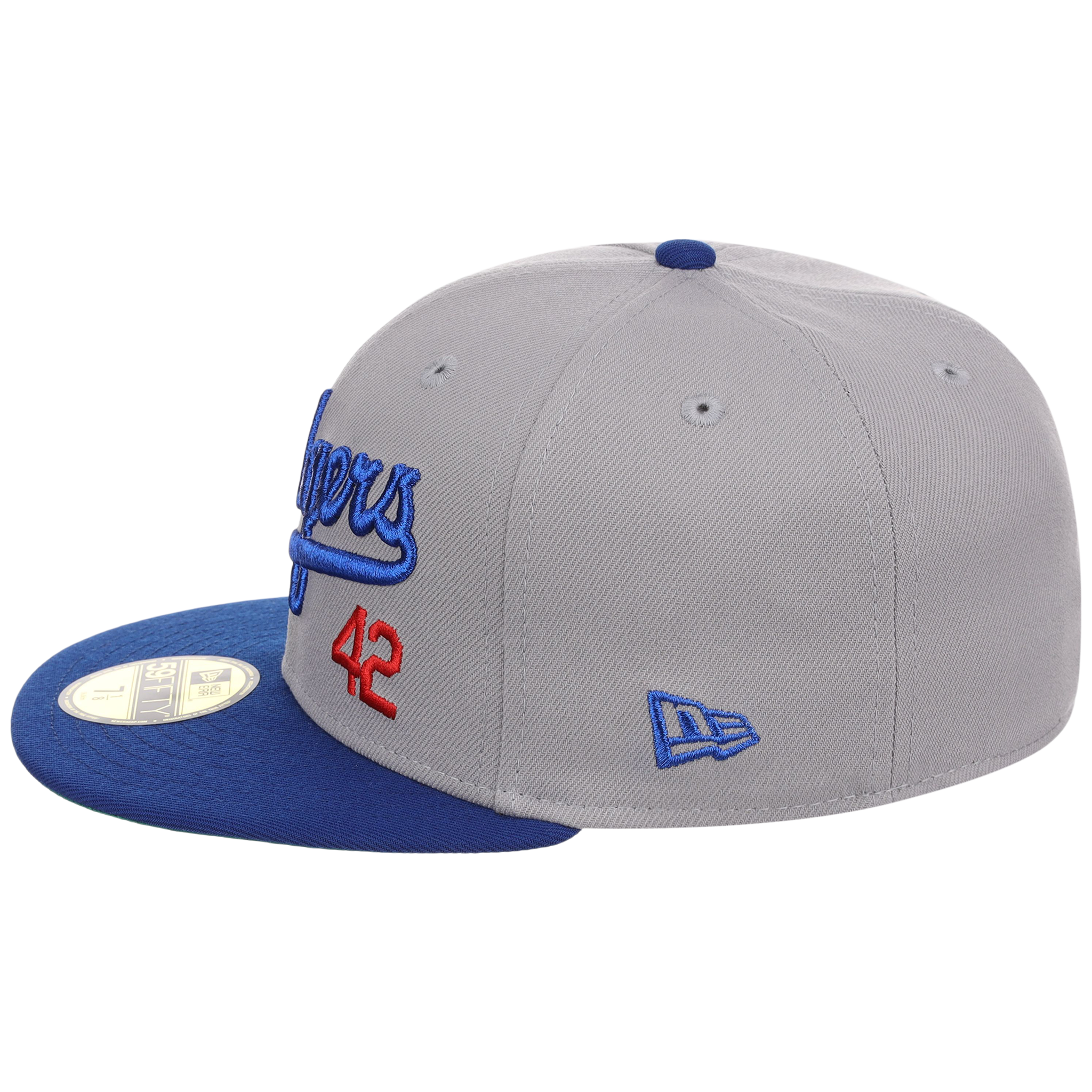 Brooklyn Dodgers 42 Legacy Pack New Era 59FIFTY - Gray/Royal