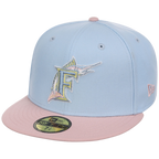 Florida Marlins MLB Spring Pastels New Era 59FIFTY