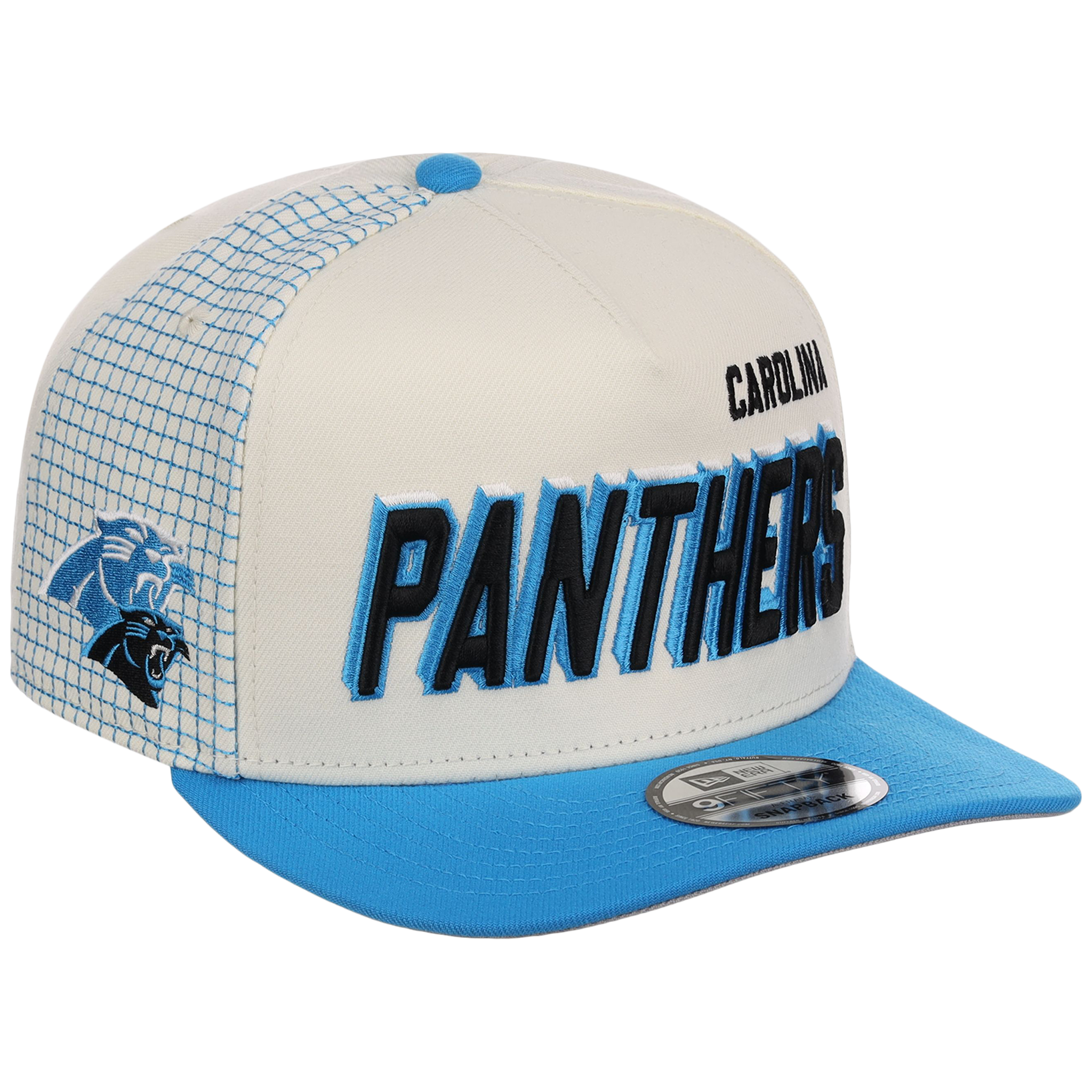 Carolina Panthers NFL Gridlock New Era 9FIFTY A-Frame