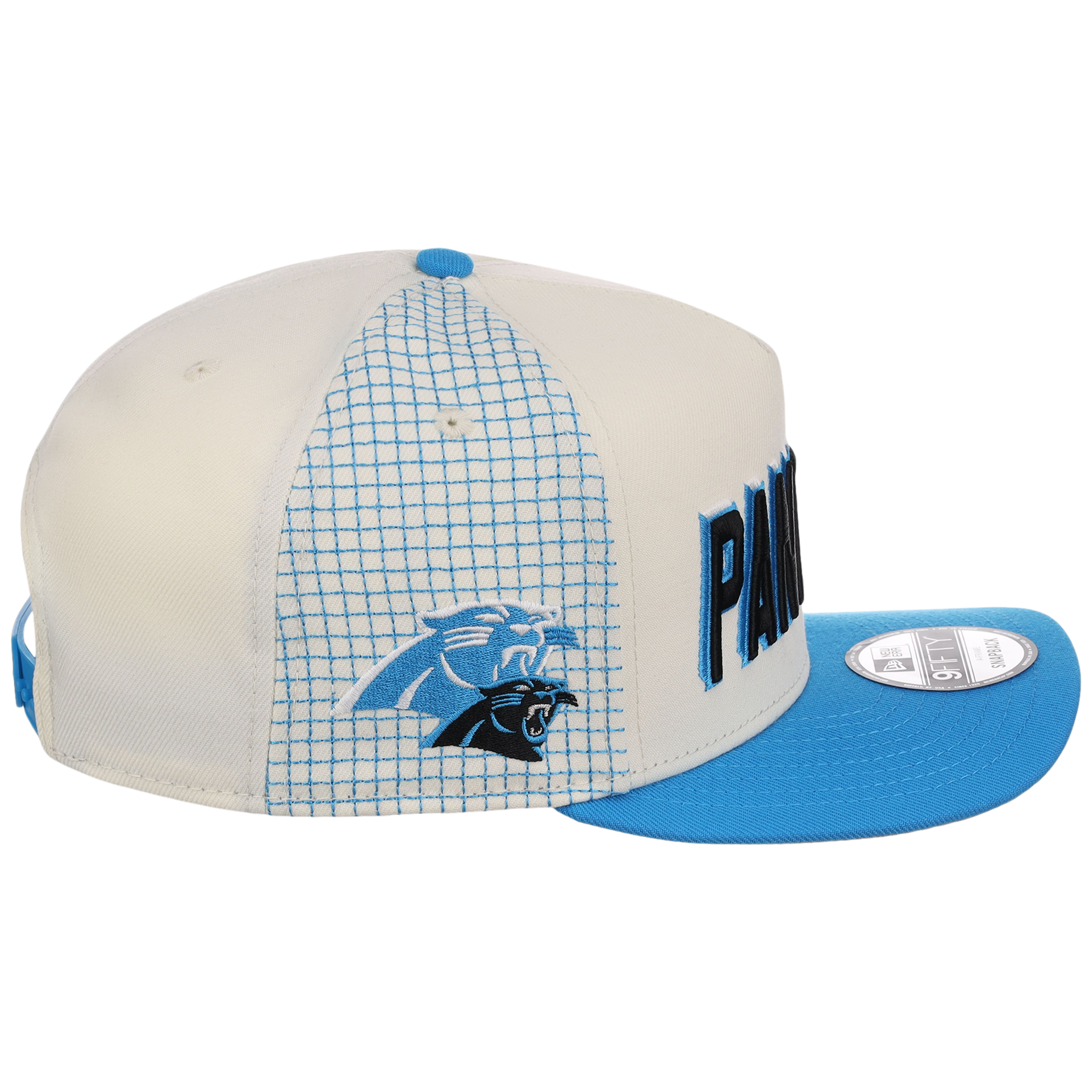 Carolina Panthers NFL Gridlock New Era 9FIFTY A-Frame