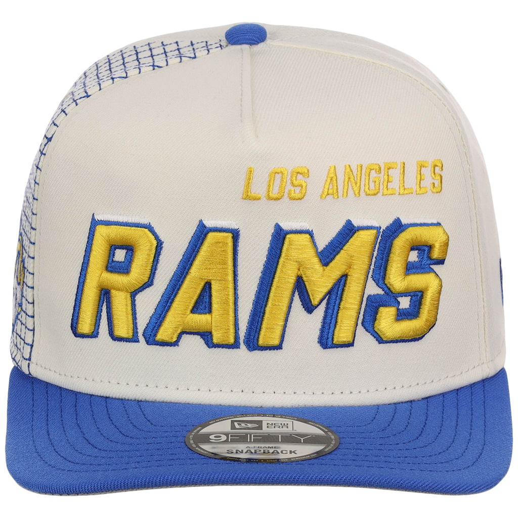 Los Angeles Rams NFL Gridlock New Era 9FIFTY A-Frame