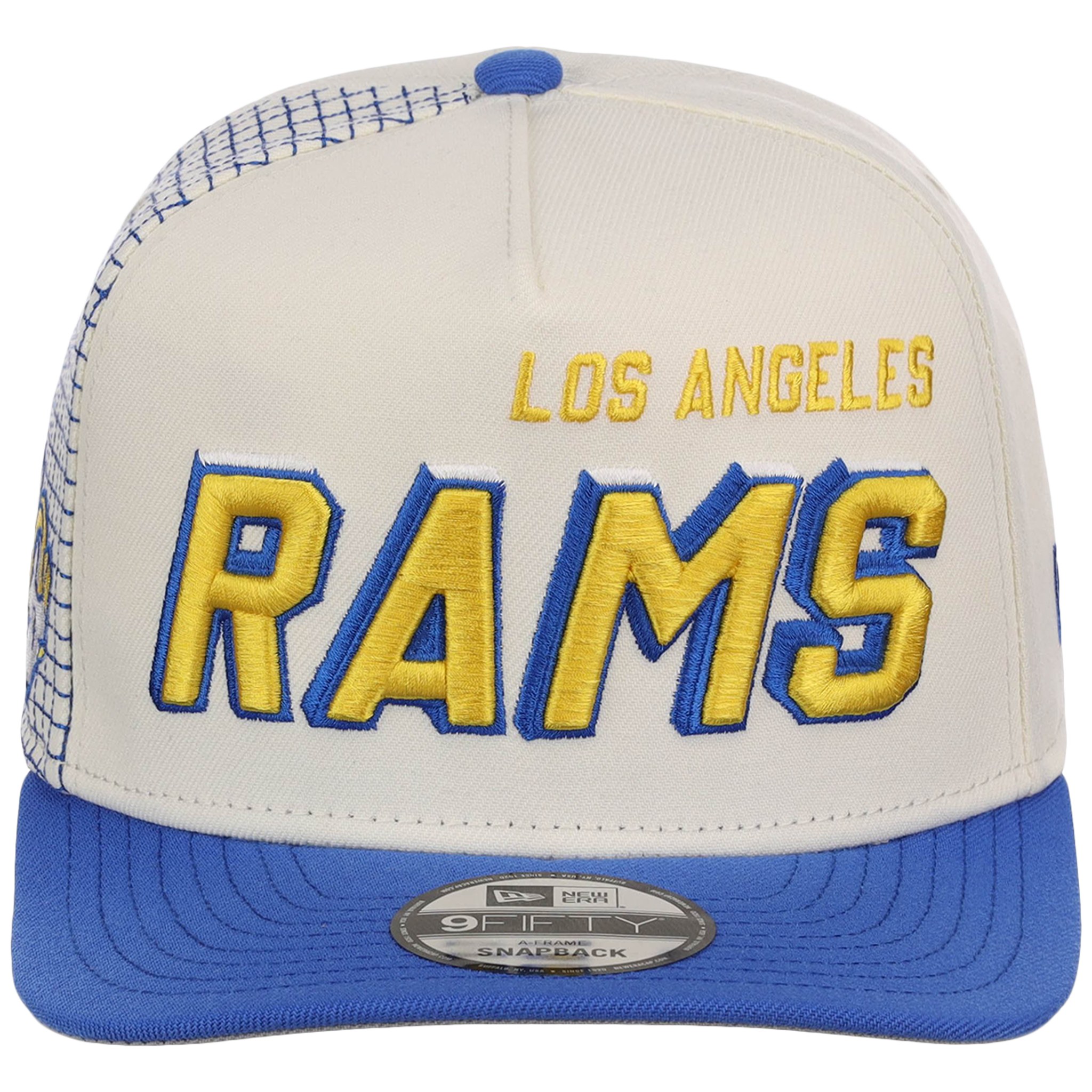 Los Angeles Rams NFL Gridlock New Era 9FIFTY A-Frame