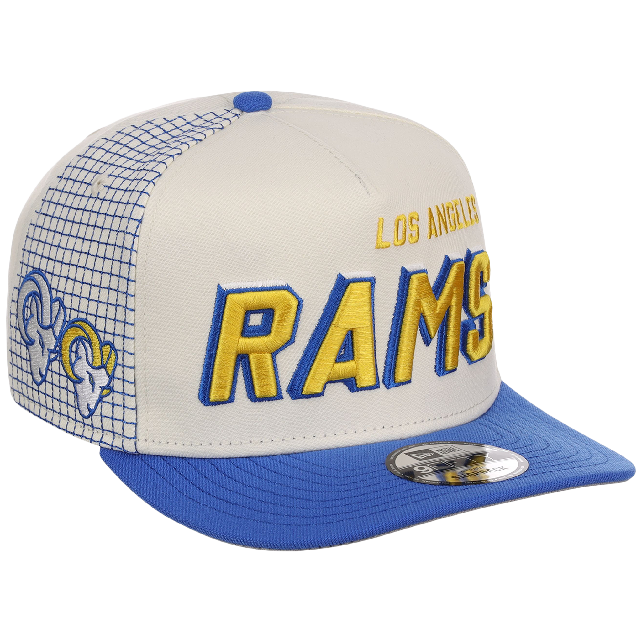 Los Angeles Rams NFL Gridlock New Era 9FIFTY A-Frame
