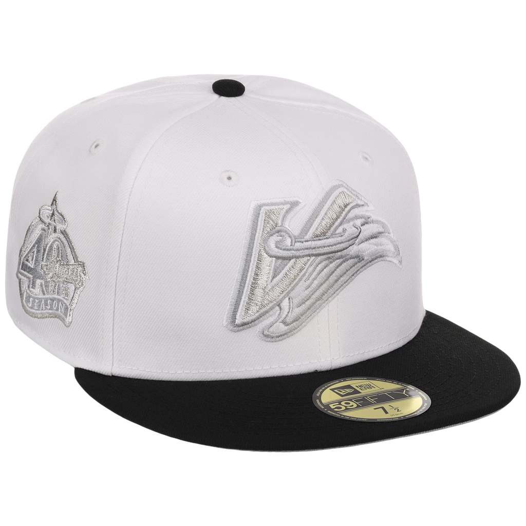 Anaheim Angels Friday Flux New Era 59FIFTY (White/Black)