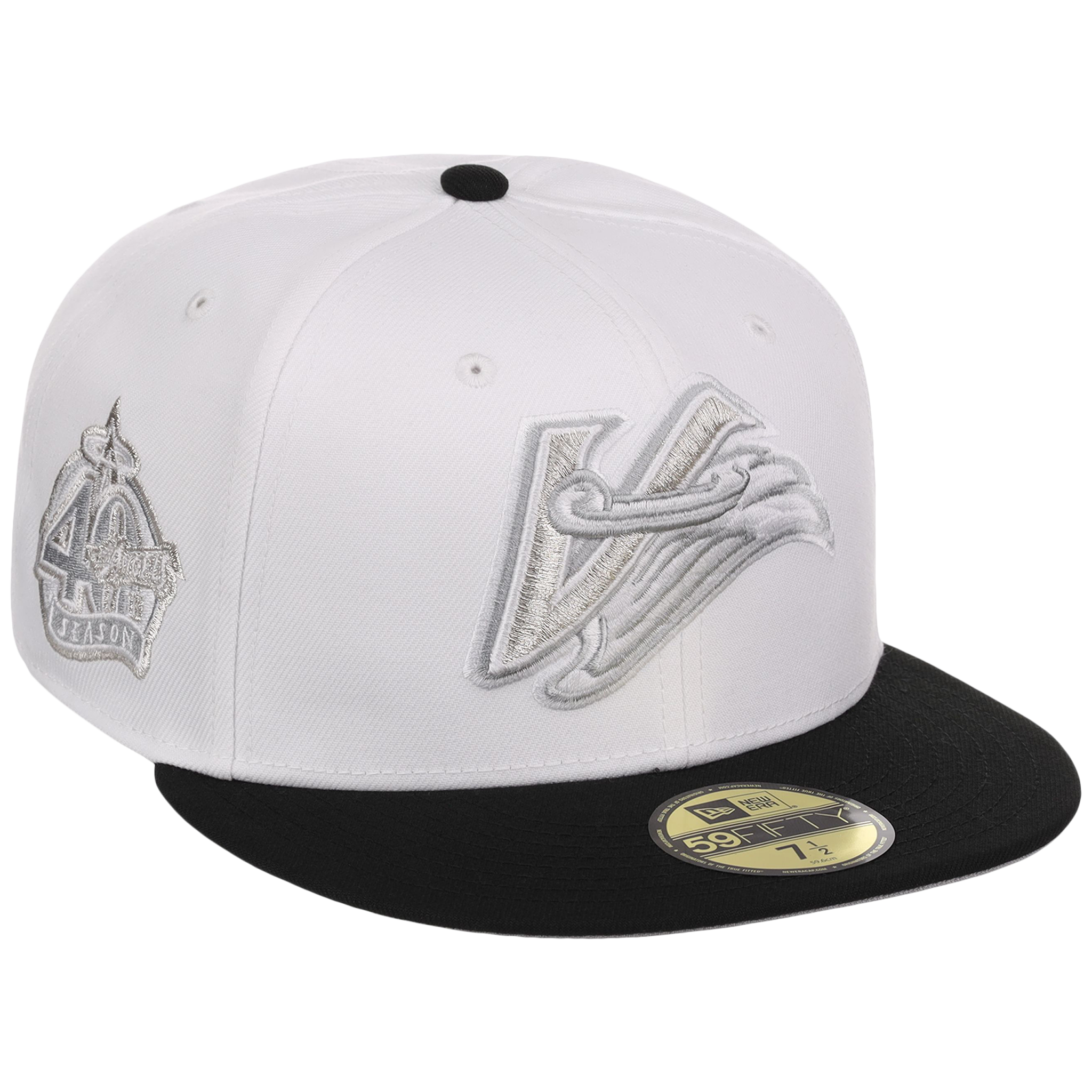 Anaheim Angels Friday Flux New Era 59FIFTY (White/Black)