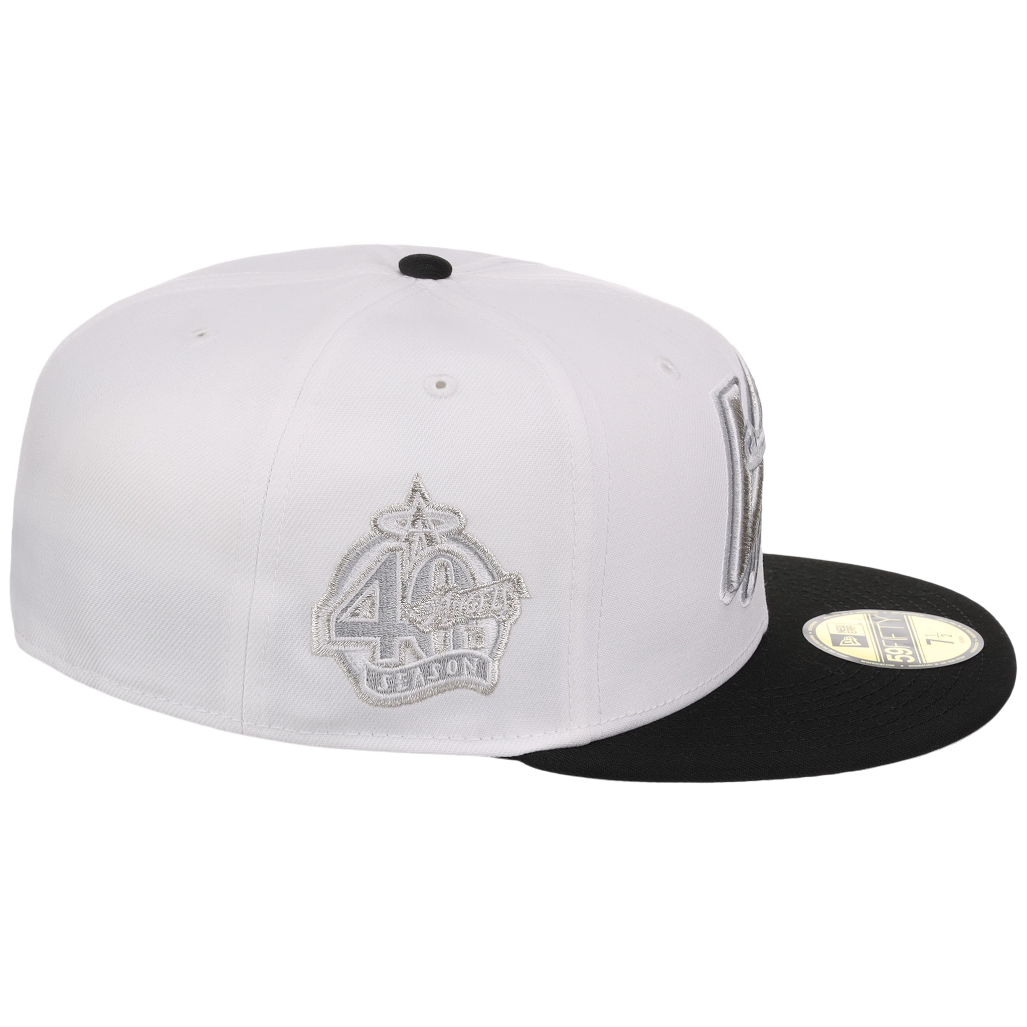 Anaheim Angels Friday Flux New Era 59FIFTY (White/Black)