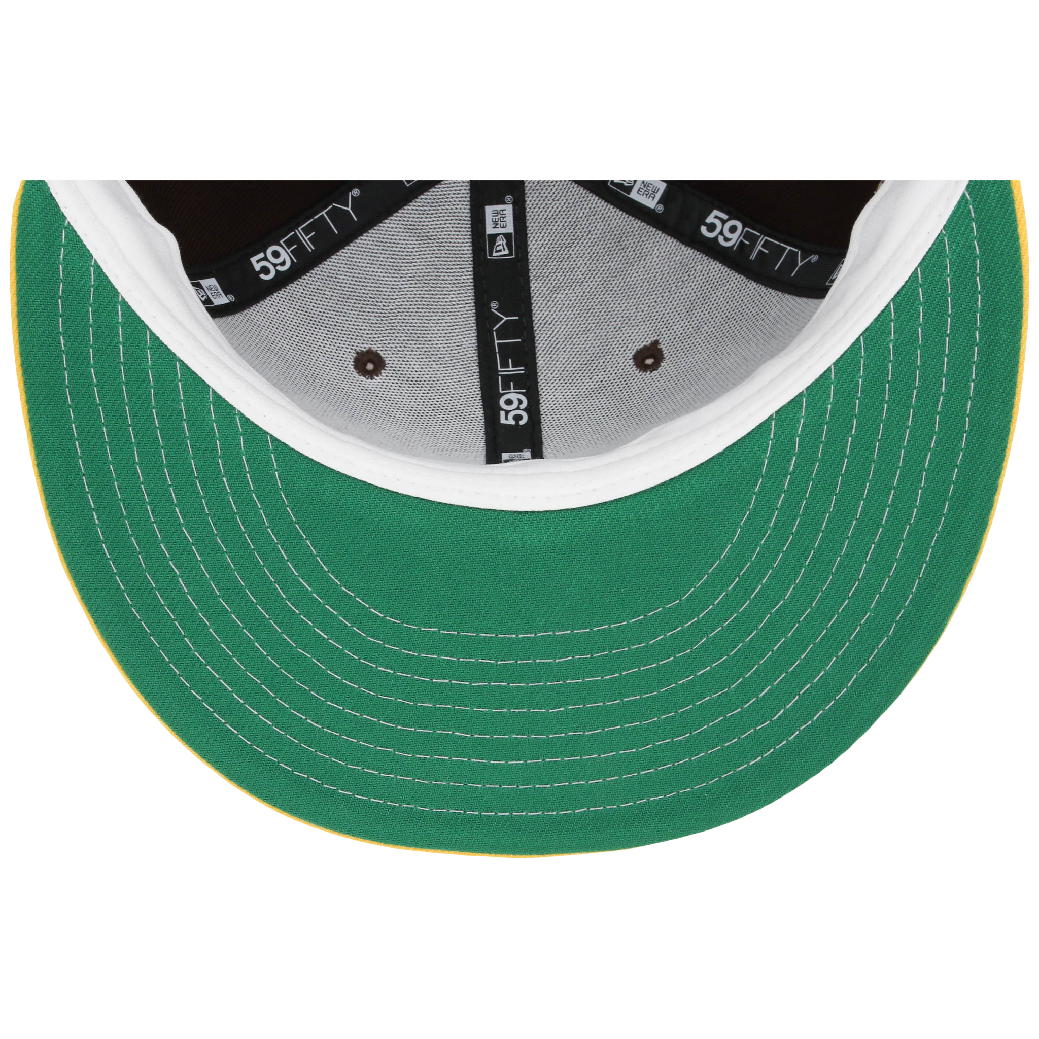 San Diego Padres Friday Flux New Era 59FIFTY (Dark Brown/Yellow)