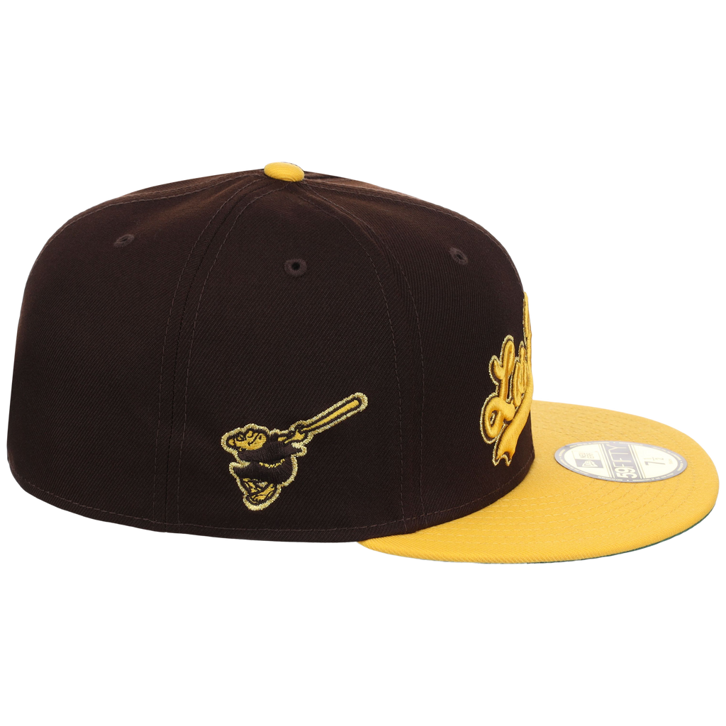San Diego Padres Friday Flux New Era 59FIFTY (Dark Brown/Yellow)