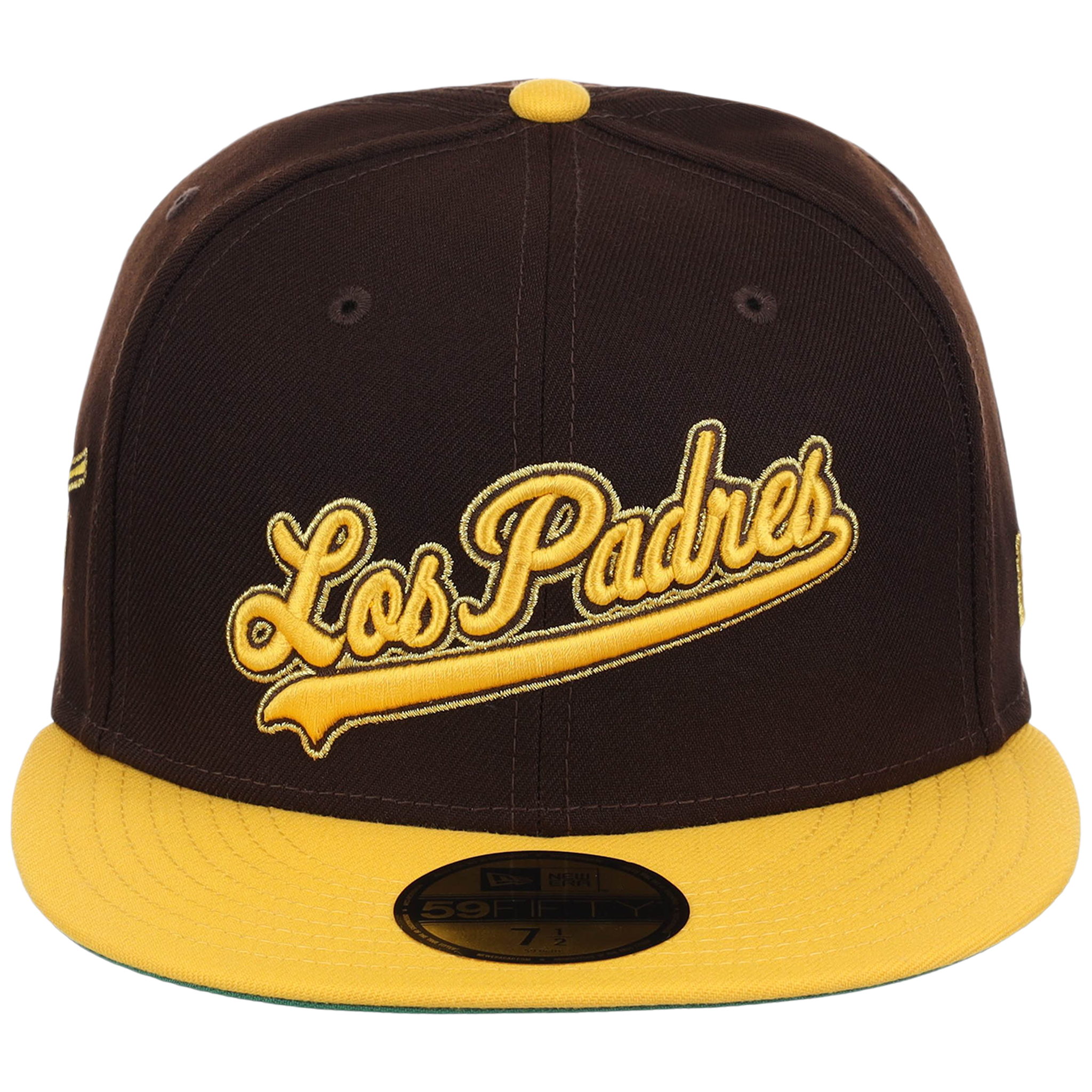 San Diego Padres Friday Flux New Era 59FIFTY (Dark Brown/Yellow)