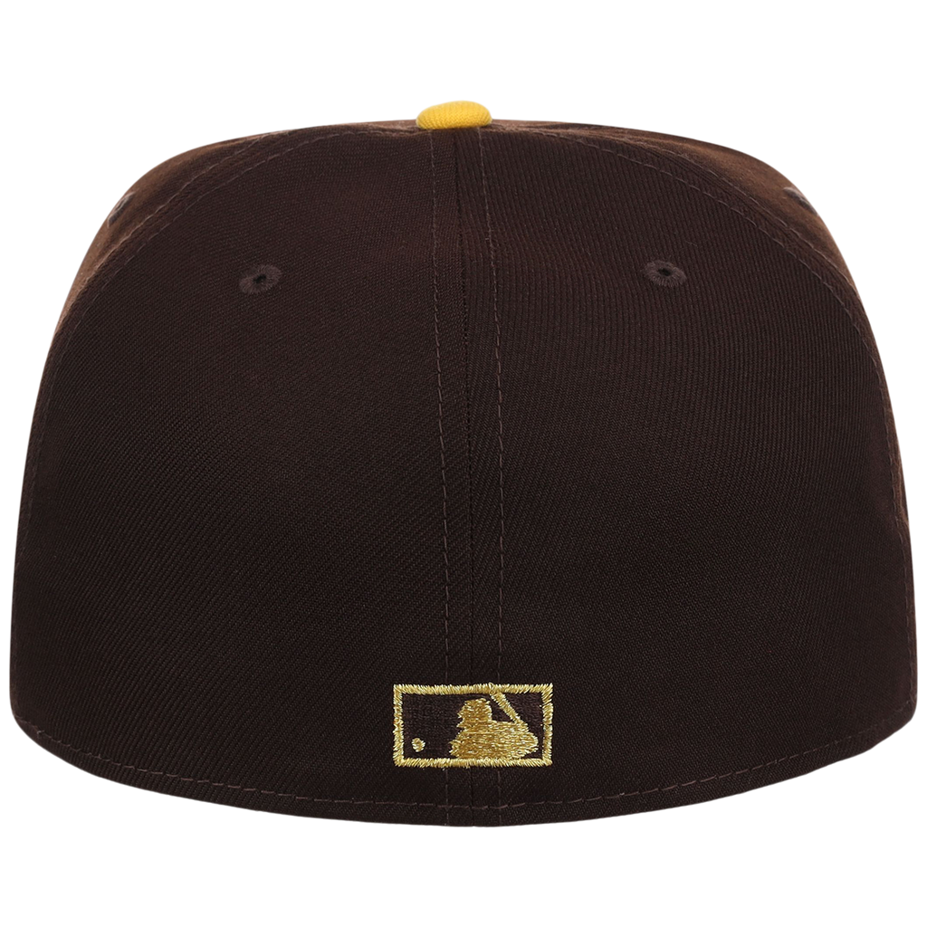 San Diego Padres Friday Flux New Era 59FIFTY (Dark Brown/Yellow)