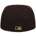 San Diego Padres Friday Flux New Era 59FIFTY (Dark Brown/Yellow)
