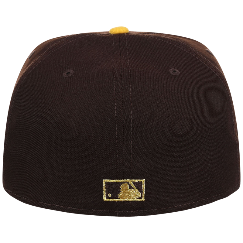 【よいっしょ】SDPADRFS×NEWERA×WDS 59FIFTY San Diego Padres Friday Flux New Era 59FIFTY (Dark Brown/Yellow