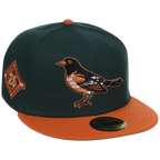 Baltimore Orioles Friday Flux New Era 59FIFTY (Dark Green/Orange)