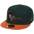 Baltimore Orioles Friday Flux New Era 59FIFTY (Dark Green/Orange)