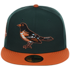 Baltimore Orioles Friday Flux New Era 59FIFTY (Dark Green/Orange)