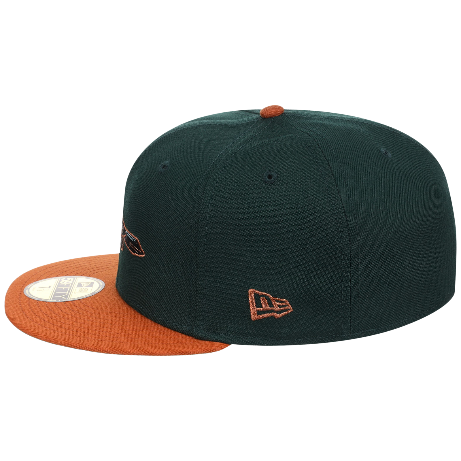Baltimore Orioles Friday Flux New Era 59FIFTY (Dark Green/Orange