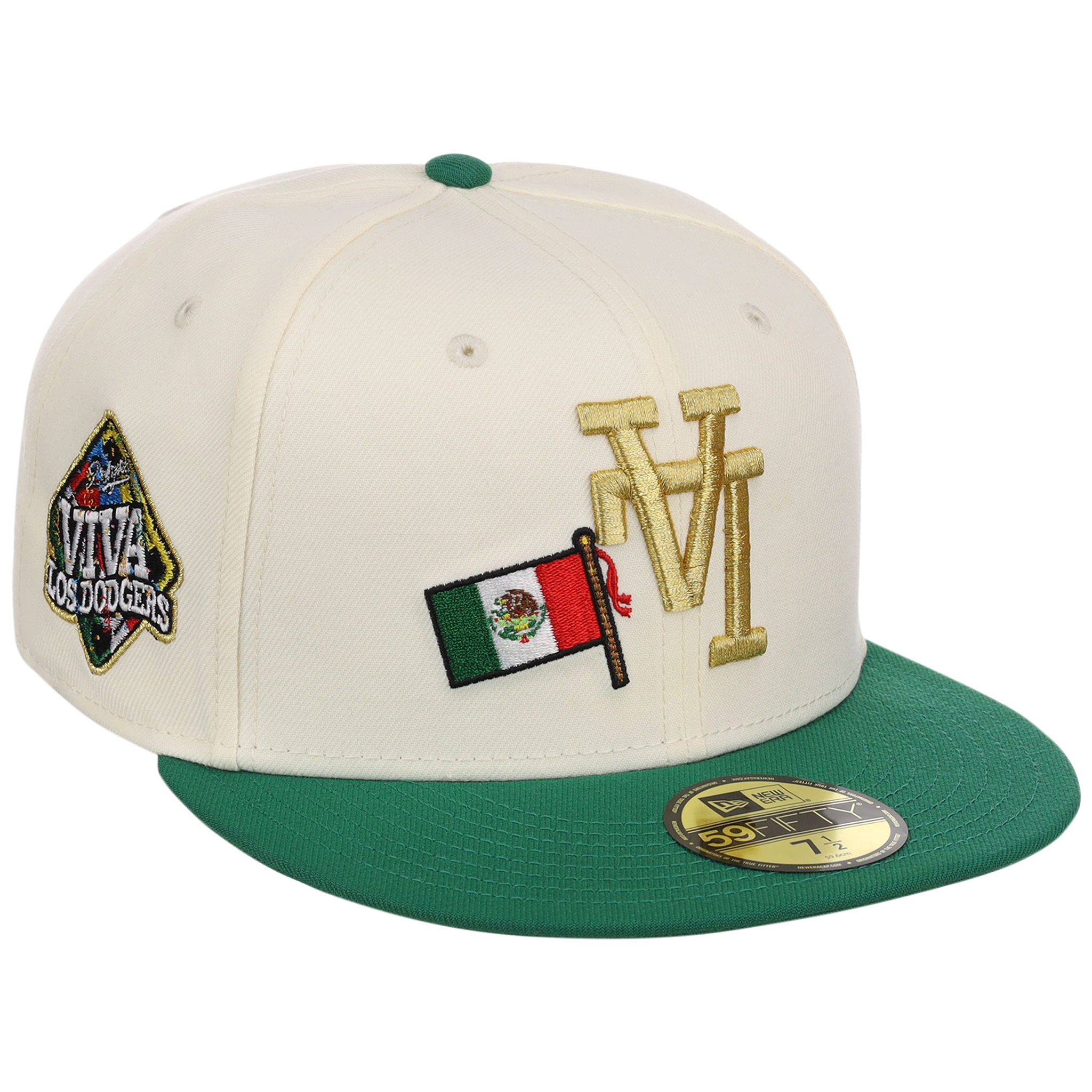 Los Angeles Dodgers Los Angeles Crown the City - FLIPMODE (Chrome/Kelly Green) New Era 59FIFTY