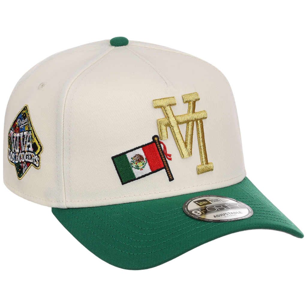 Los Angeles Dodgers Los Angeles Crown the City - FLIPMODE (Chrome/Kelly Green) New Era 9FORTY