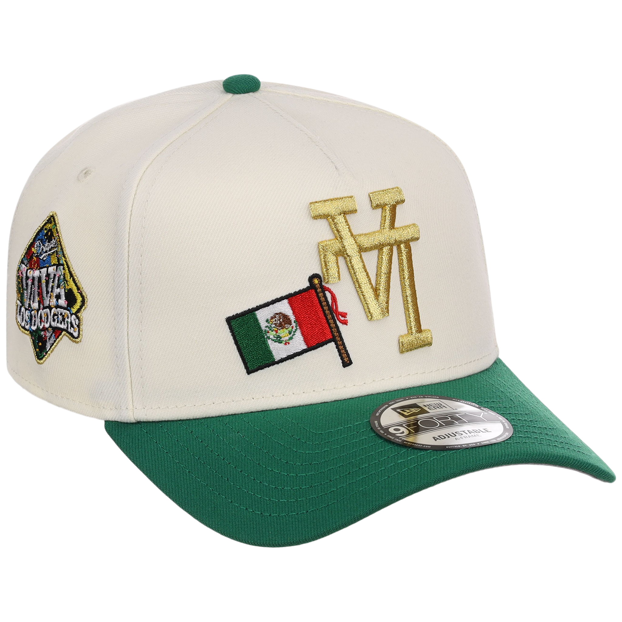 Los Angeles Dodgers Los Angeles Crown the City - FLIPMODE (Chrome/Kelly Green) New Era 9FORTY