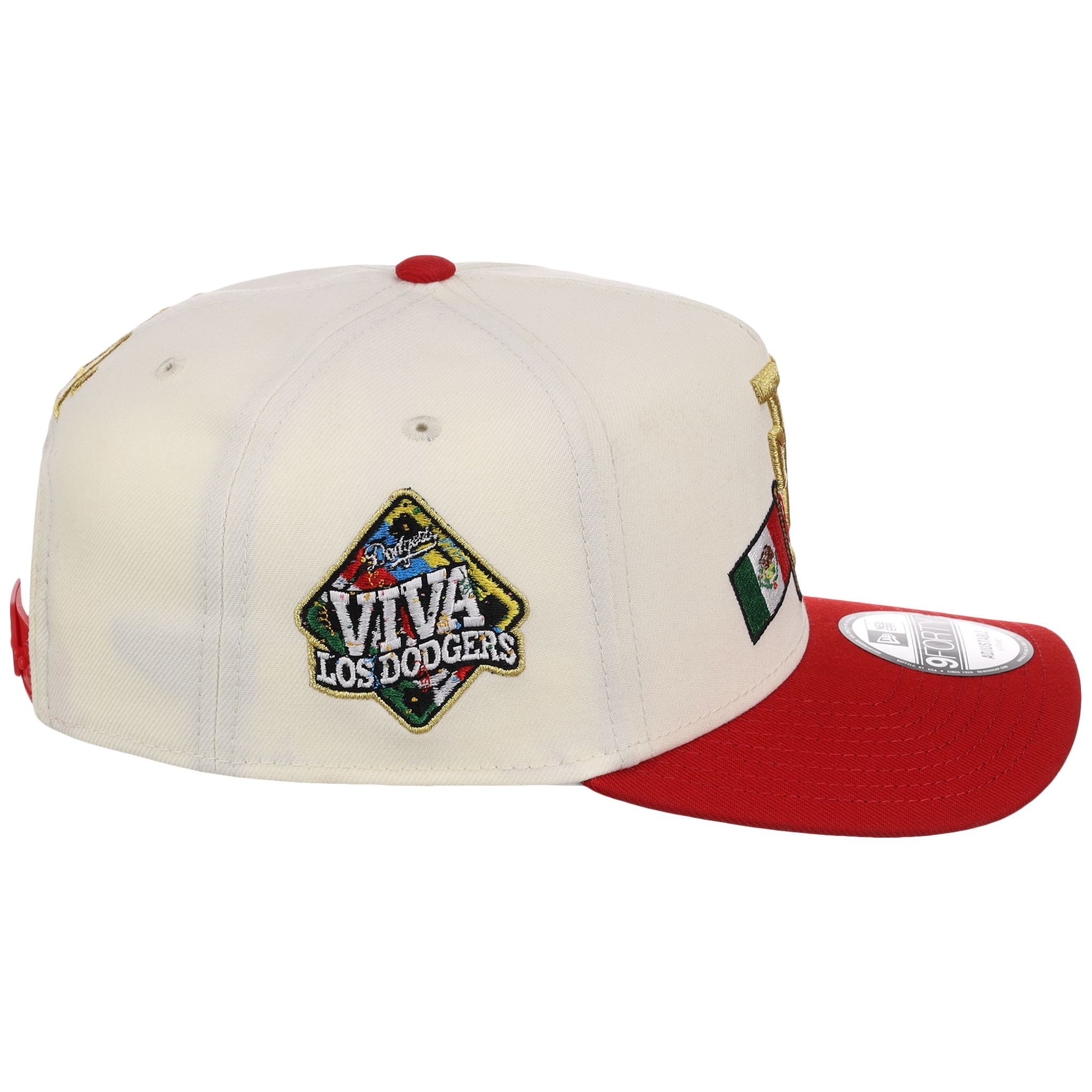 Los Angeles Dodgers Los Angeles Crown the City - FLIPMODE (Chrome/Red) New Era 9FORTY