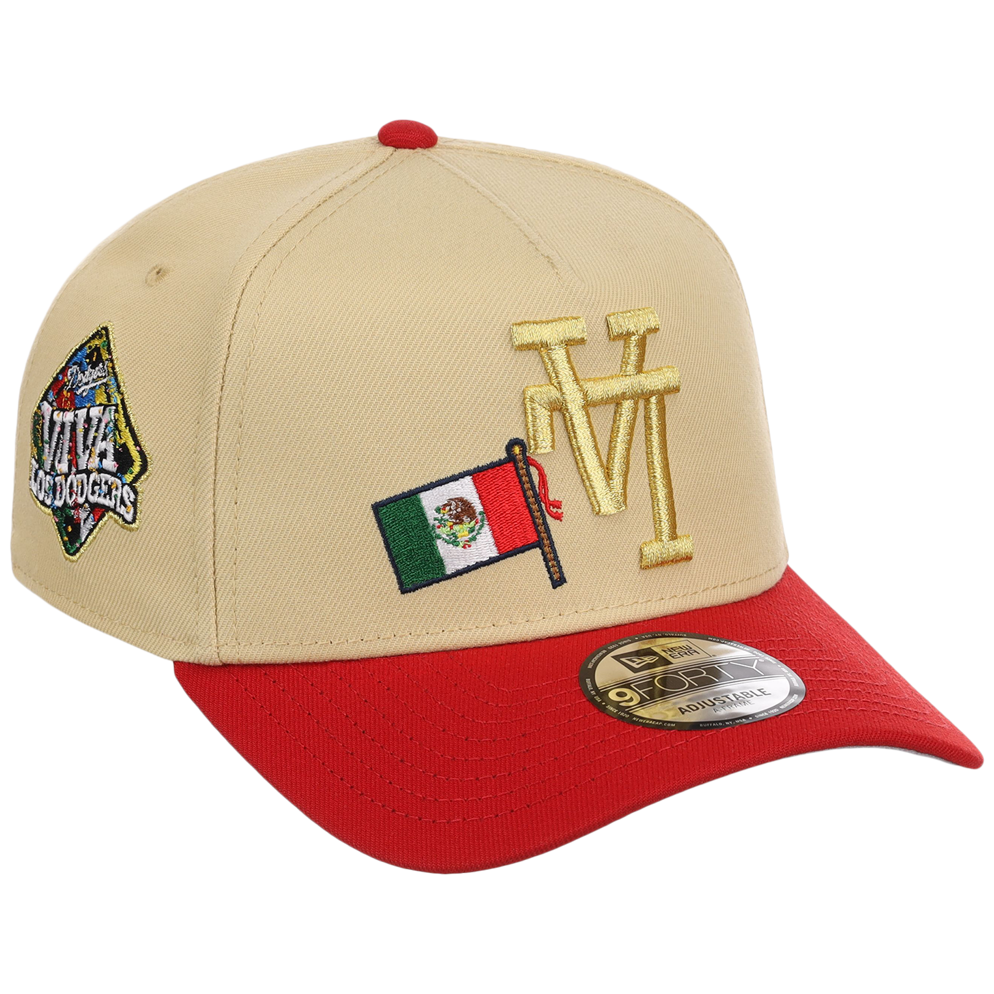 Los Angeles Dodgers Los Angeles Crown the City - FLIPMODE (Gold/Red) New Era 9FORTY