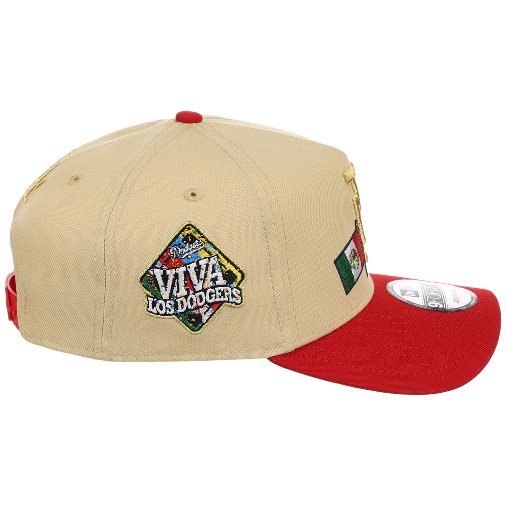 Los Angeles Dodgers Los Angeles Crown the City - FLIPMODE (Gold/Red) New Era 9FORTY
