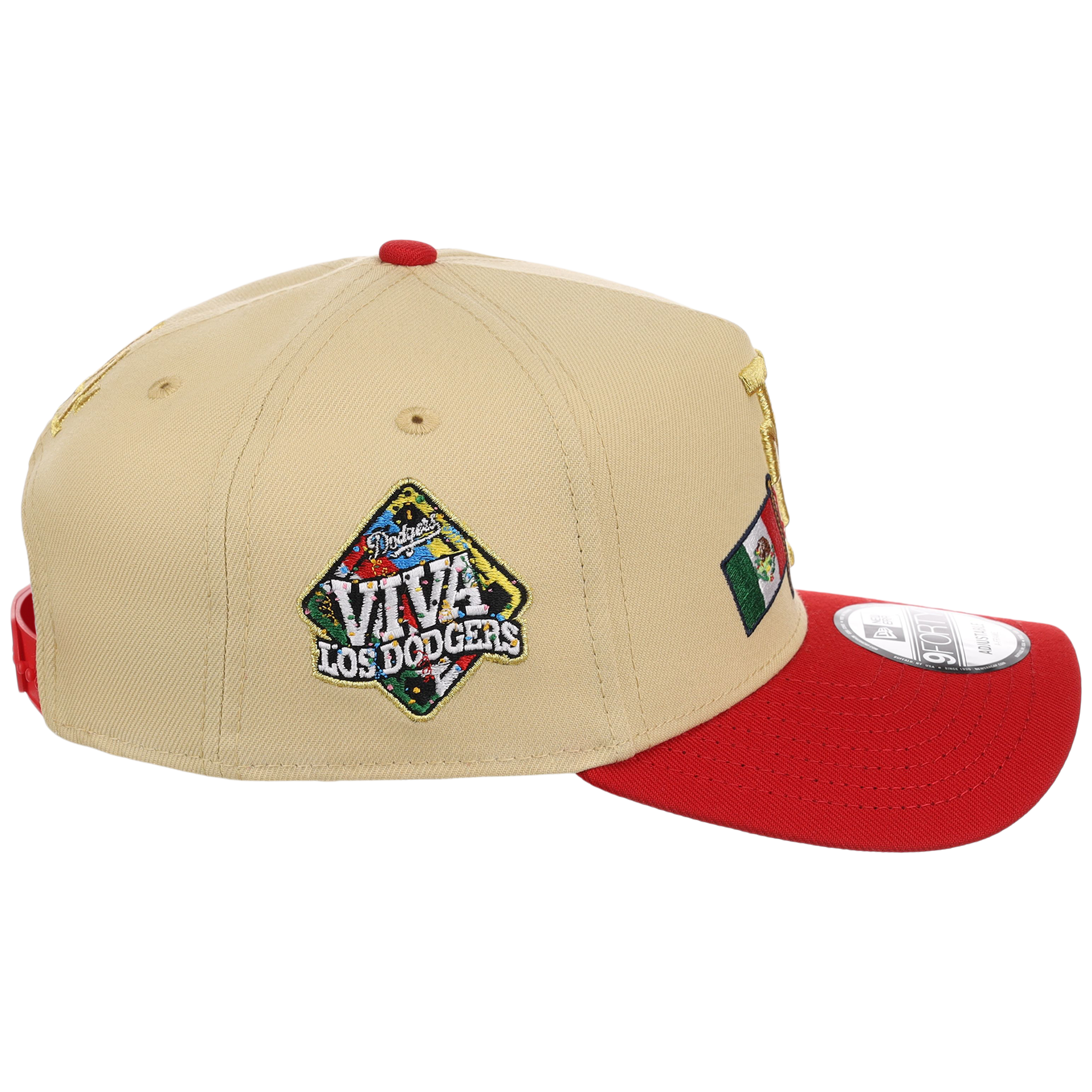 Los Angeles Dodgers Los Angeles Crown the City - FLIPMODE (Gold/Red) New Era 9FORTY