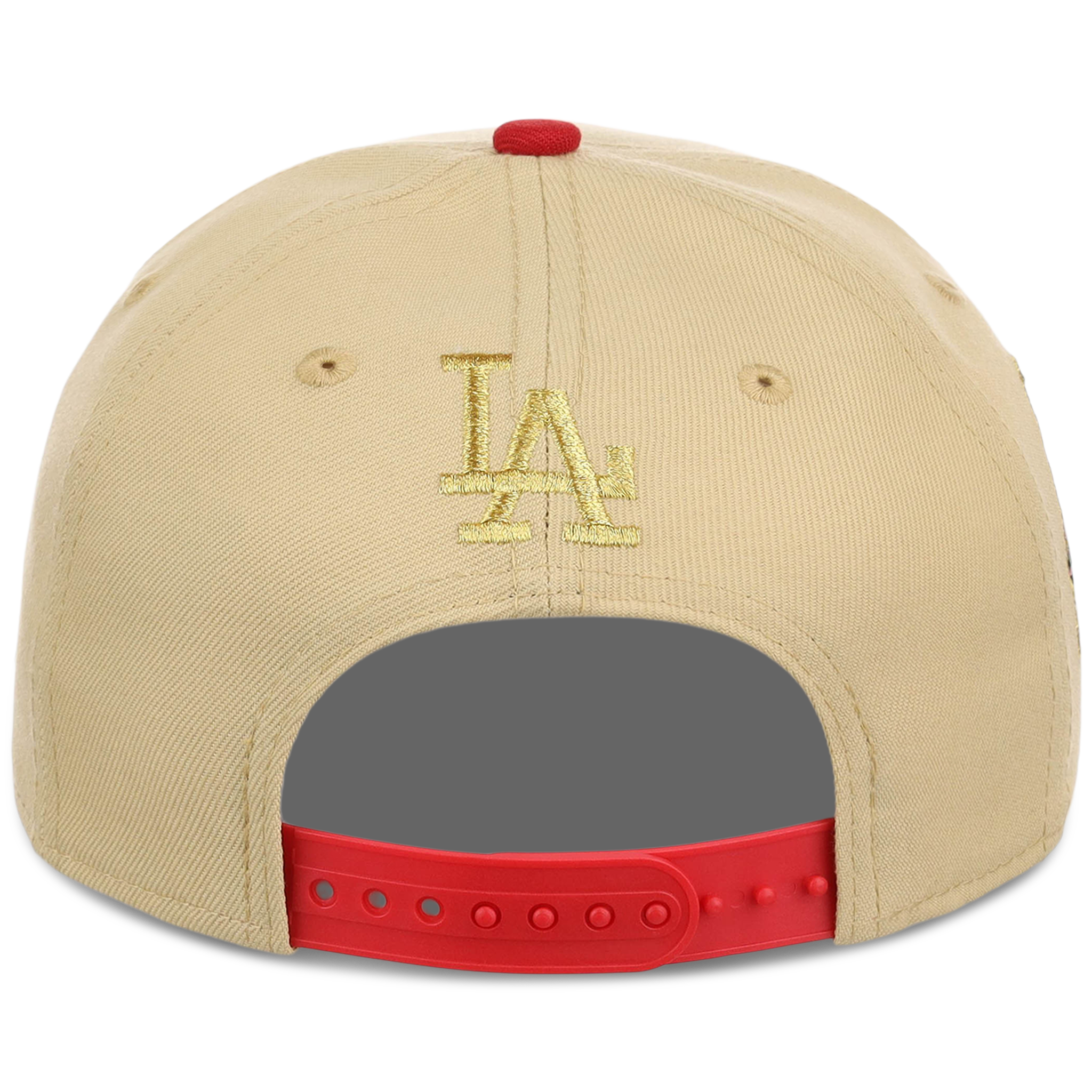Los Angeles Dodgers Los Angeles Crown the City - FLIPMODE (Gold/Red) New Era 9FORTY