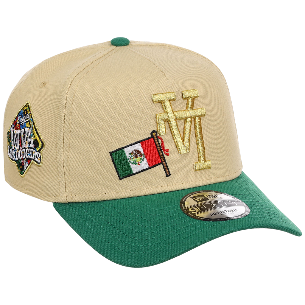 Los Angeles Dodgers Los Angeles Crown the City - FLIPMODE (Gold/Kelly Green) New Era 9FORTY