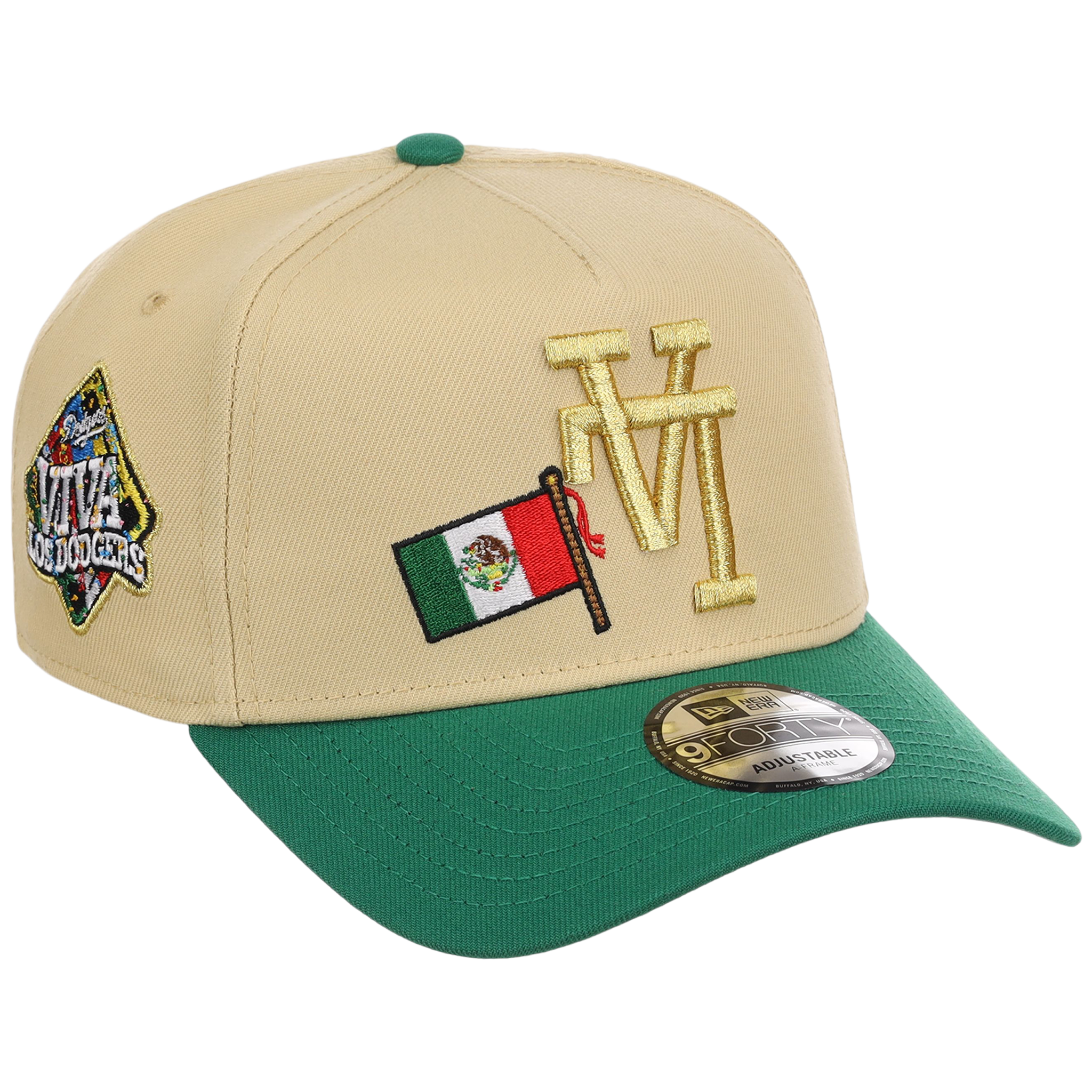 Los Angeles Dodgers Los Angeles Crown the City - FLIPMODE (Gold/Kelly Green) New Era 9FORTY