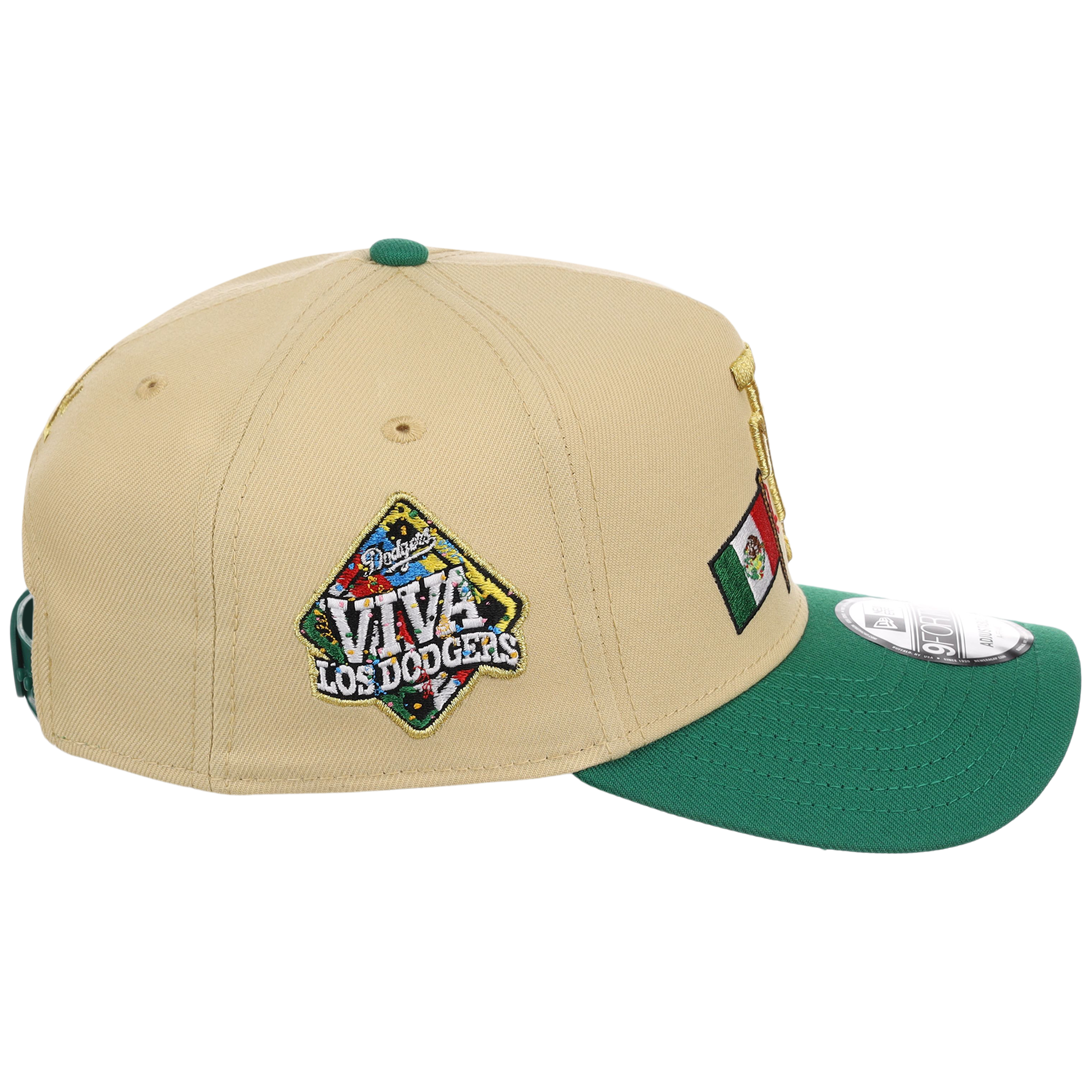 Los Angeles Dodgers Los Angeles Crown the City - FLIPMODE (Gold/Kelly Green) New Era 9FORTY