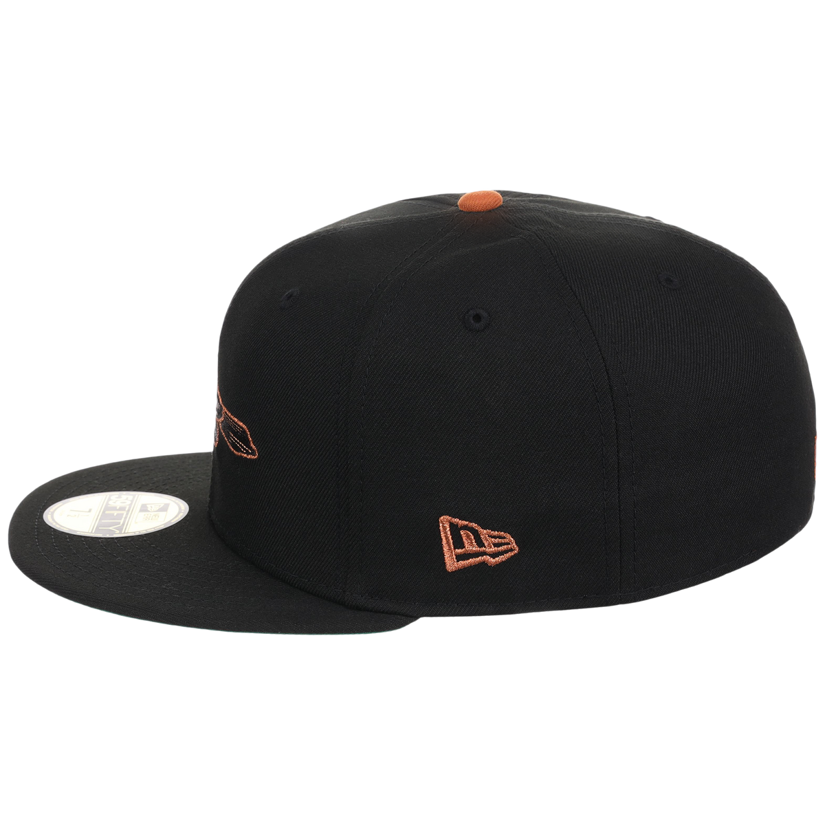 Baltimore Orioles Friday Flux New Era 59FIFTY (Black/Black)