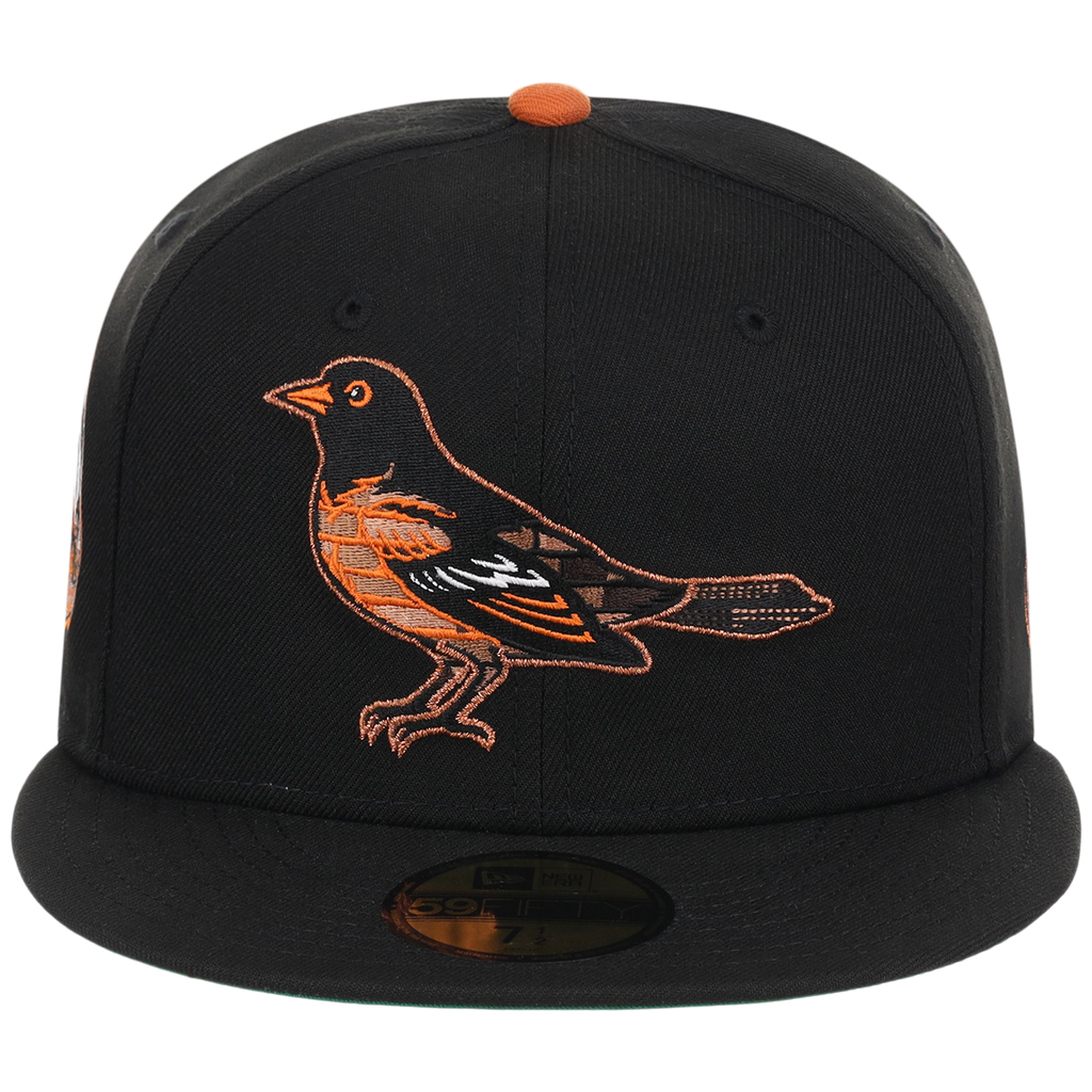 Baltimore Orioles Friday Flux New Era 59FIFTY (Black/Black)
