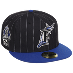 Florida Marlins Friday Flux New Era 59FIFTY (Black/Royal)