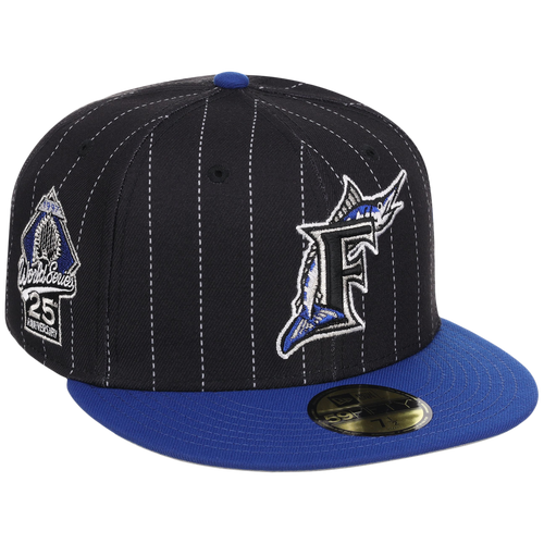 Florida Marlins Friday Flux New Era 59FIFTY (Black/Royal)